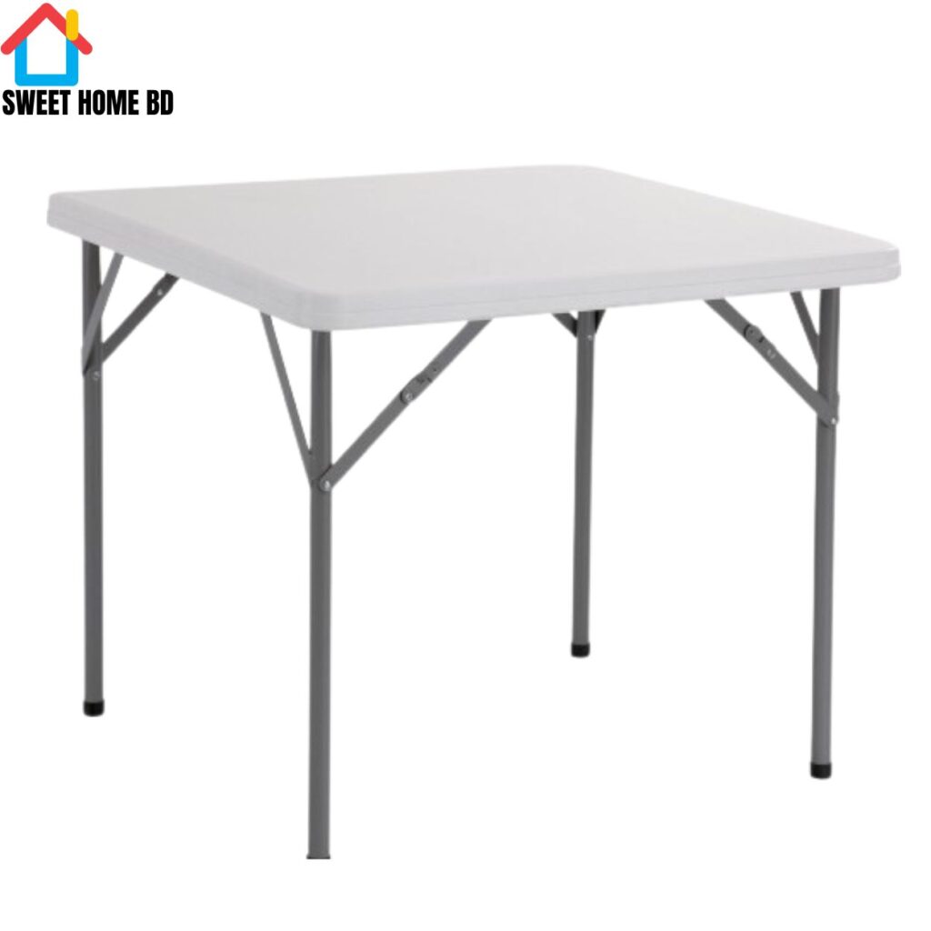 2.8 Feet Square Folding Table 10.5 Kg